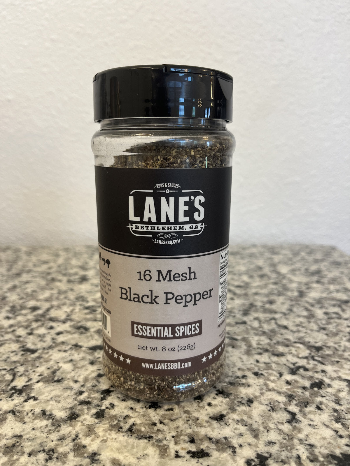 16 Mesh Black Pepper